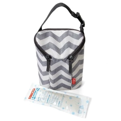 20qt Skip Hop Grab and Go Double Bottle Bag - Chevron 2 20qt Skip Hop Grab and Go Double Bottle Bag - Chevron - Image 2