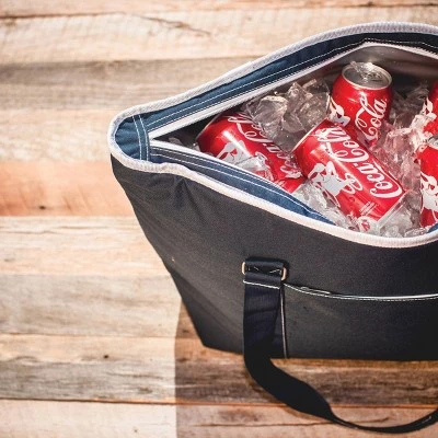 Picnic Time Tahoe 22qt Tote Cooler Bag - Navy Blue 4 Picnic Time Tahoe 22qt Tote Cooler Bag - Navy Blue - Image 4