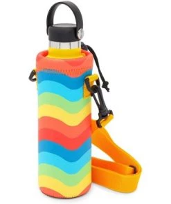 Zodaca 2 Pack Neoprene Water Bottle Koozies with Shoulder Strap (1000 ml) -Deals Coolers Store unnamed file 1034
