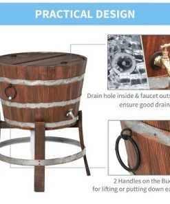 Outsunny 13 Gallons Retro Style Wooden Cooler Ice Bucket with Support Frame Foldable Flip Cover and Drain Faucet 9 Outsunny 13 Gallons Retro Style Wooden Cooler Ice Bucket with Support Frame Foldable Flip Cover and Drain Faucet -Deals Coolers Store unnamed file 1053