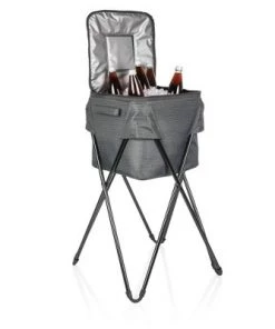 Oniva Camping 183qt Party Cooler with Stand - Heathered Gray