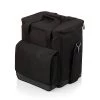 Picnic Time Six Bottle Wine Carrier and 2.25qt Cooler Tote - Black