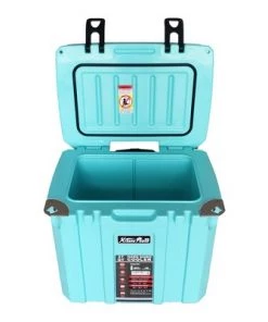 XtremepowerUS Portable Insulated Ice Chest 37 Quart Bottle Opener Cooler Telescoping Handle, Aqua -Deals Coolers Store unnamed file 1185
