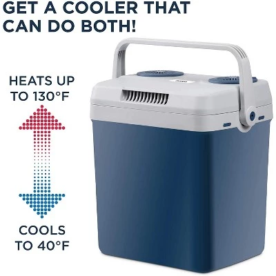 Ivation 25 Liter Portable Electric Cooler and Warmer - Great for Camping, Travel and Picnics 2 Ivation 25 Liter Portable Electric Cooler and Warmer - Great for Camping, Travel and Picnics - Image 2