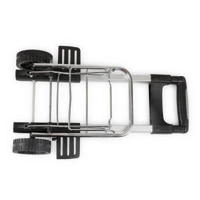 Picnic Time Ottoman 18.5qt Portable Cooler with Trolley - Gray 12 Picnic Time Ottoman 18.5qt Portable Cooler with Trolley - Gray - Image 12