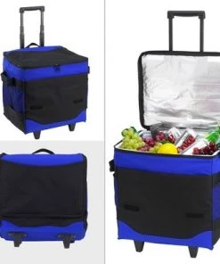 Picnic at Ascot 60 Can Collapsible Insulated Rolling Cooler - Royal Blue -Deals Coolers Store unnamed file 1238