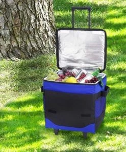 Picnic at Ascot 60 Can Collapsible Insulated Rolling Cooler - Royal Blue -Deals Coolers Store unnamed file 1239