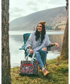 Vera Bradley + Coleman 19.75qt Soft Cooler Tote - Eden Paisley Gray -Deals Coolers Store unnamed file 1274