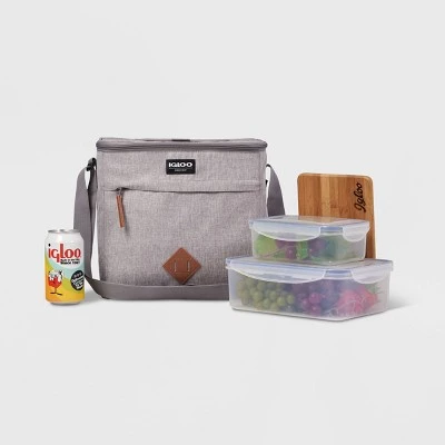 Igloo MaxCold Heritage Hard Liner 4.5qt Cooler - Heathered Gray 1 Igloo MaxCold Heritage Hard Liner 4.5qt Cooler - Heathered Gray