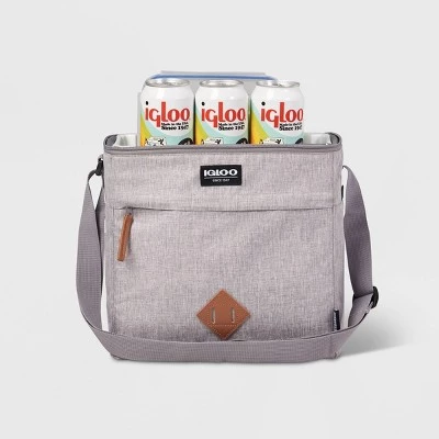 Igloo MaxCold Heritage Hard Liner 4.5qt Cooler - Heathered Gray 2 Igloo MaxCold Heritage Hard Liner 4.5qt Cooler - Heathered Gray - Image 2