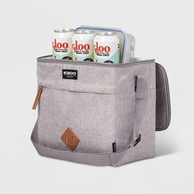 Igloo MaxCold Heritage Hard Liner 4.5qt Cooler - Heathered Gray 3 Igloo MaxCold Heritage Hard Liner 4.5qt Cooler - Heathered Gray - Image 3
