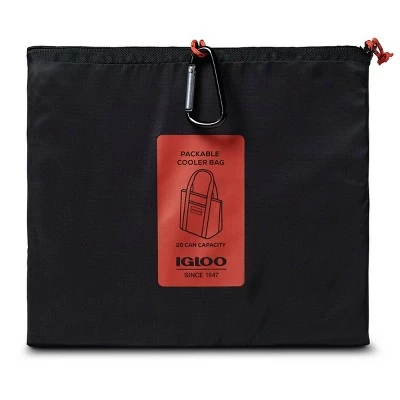 Igloo Packable Puffer 15.25qt Cooler Bag - Black 1 Igloo Packable Puffer 15.25qt Cooler Bag - Black