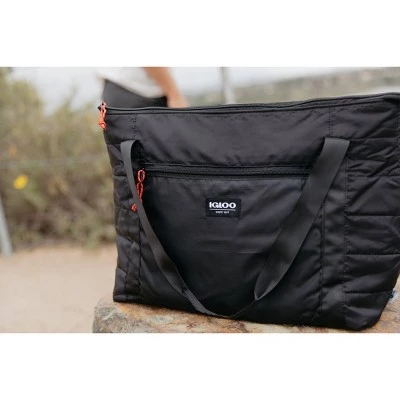Igloo Packable Puffer 15.25qt Cooler Bag - Black 3 Igloo Packable Puffer 15.25qt Cooler Bag - Black - Image 3