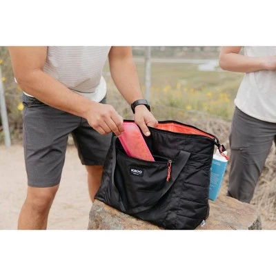 Igloo Packable Puffer 15.25qt Cooler Bag - Black 5 Igloo Packable Puffer 15.25qt Cooler Bag - Black - Image 5