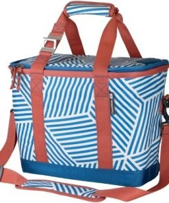 CleverMade Eco Tahoe Soft Sided Collapsible 21qt Cooler Blue Stripe 6 CleverMade Eco Tahoe Soft Sided Collapsible 21qt Cooler Blue Stripe -Deals Coolers Store unnamed file 1462