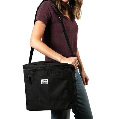 Fulton Bag Co. 16qt Cooler with Liner - Gray 4 Fulton Bag Co. 16qt Cooler with Liner - Gray - Image 4