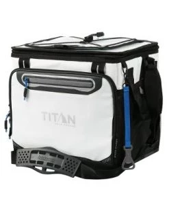 Arctic Zone Titan Deep Freeze 26qt Hardwall Collapsible Cooler - White