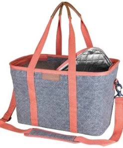 CleverMade SnapBasket LUXE Insulated Collapsible Grocery 32qt Cooler Tote Bag with Zippered Lid and Shoulder Strap Heather Gray/black 11 CleverMade SnapBasket LUXE Insulated Collapsible Grocery 32qt Cooler Tote Bag with Zippered Lid and Shoulder Strap Heather Gray/black -Deals Coolers Store unnamed file 1586