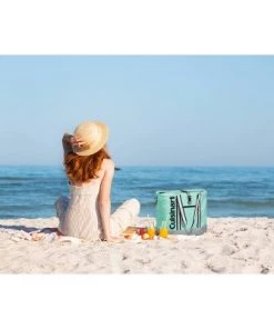 Cuisinart Dual Compartment 18.5qt Cooler Tote - Turquoise