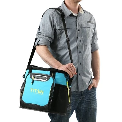 Arctic Zone Titan Deep Freeze 16qt Bucket Tote Cooler Blue 2 Arctic Zone Titan Deep Freeze 16qt Bucket Tote Cooler Blue - Image 2