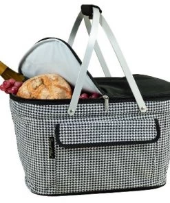 Picnic at Ascot Large Family Size Insulated Folding Collapsible Picnic Basket Cooler with Sewn in Frame -Deals Coolers Store unnamed file 1643