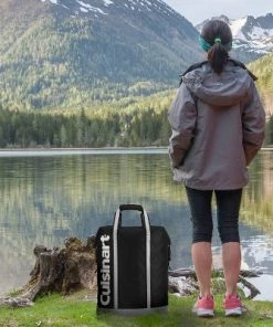 Cuisinart Zip-Top Large Compartment 43.3qt Backpack Cooler - Black