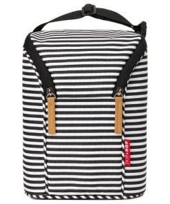 Skip Hop GRAB & GO Double Bottle Bag - 24qt Gray/white -Deals Coolers Store unnamed file 17