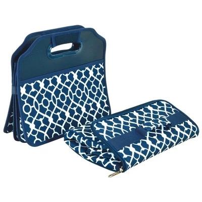 Picnic at Ascot Original Folding Trunk Organizer with Removable Cooler - Durable No Sag Design 1 Picnic at Ascot Original Folding Trunk Organizer with Removable Cooler - Durable No Sag Design