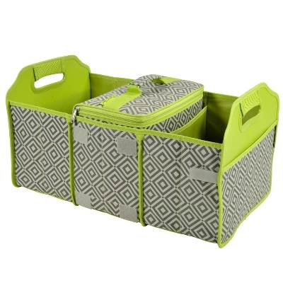 Picnic at Ascot Original Folding Trunk Organizer with Removable Cooler - Durable No Sag Design 9 Picnic at Ascot Original Folding Trunk Organizer with Removable Cooler - Durable No Sag Design - Image 9