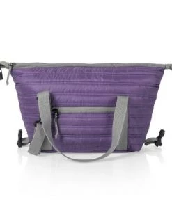 Oniva Midday Quilted Washable Insulated 6.3qt Lunch Bag - Purple