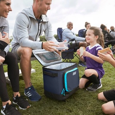 Coleman Xpand 20qt Soft Cooler Tote - Blue 9 Coleman Xpand 20qt Soft Cooler Tote - Blue - Image 9