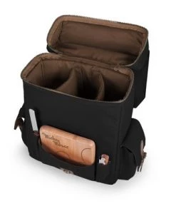 Picnic Time Disney Mickey Mouse Moreno Wine and Cheese Picnic 20qt Backpack Cooler - Black