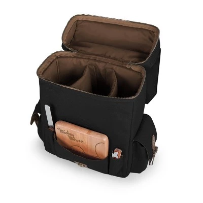Picnic Time Disney Mickey Mouse Moreno Wine and Cheese Picnic 20qt Backpack Cooler - Black 1 Picnic Time Disney Mickey Mouse Moreno Wine and Cheese Picnic 20qt Backpack Cooler - Black