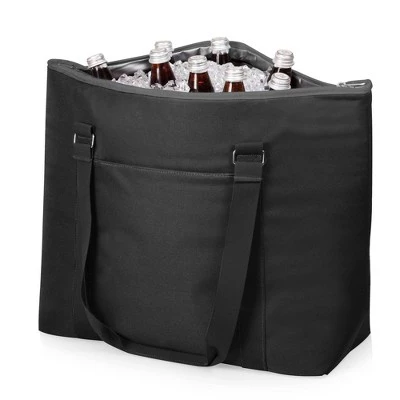 Picnic Time Tahoe XL 38qt Tote Cooler Bag - Black 2 Picnic Time Tahoe XL 38qt Tote Cooler Bag - Black - Image 2