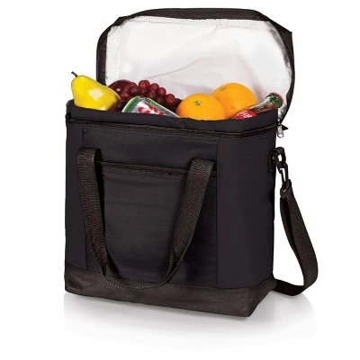 Picnic Time Montero Cooler 16qt Tote Bag - Black 8 Picnic Time Montero Cooler 16qt Tote Bag - Black - Image 8