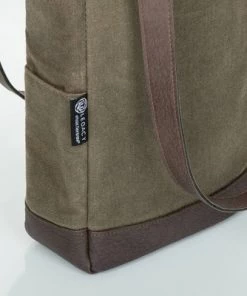 Picnic Time 34.65qt Waxed Canvas Wine Bag -Deals Coolers Store unnamed file 1862