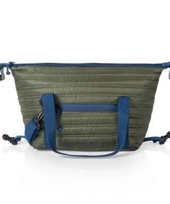Oniva Midday Quilted Washable Insulated 6.3qt Lunch Bag - Olive Green