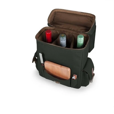 Picnic Time 10qt Wine Aficionado Travel Set Green 12 Picnic Time 10qt Wine Aficionado Travel Set Green - Image 12
