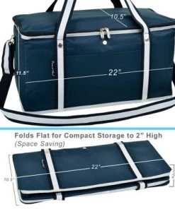 Picnic at Ascot Ultimate Day Cooler- Combines Best Qualities of Hard & Soft Collapsible Coolers