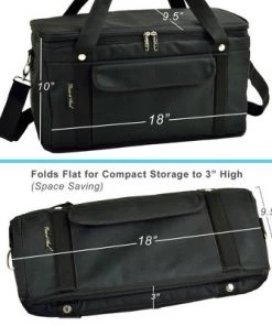 Picnic at Ascot Ultimate 24 - Quart Cooler- Combines Best Qualities of Hard & Soft Collapsible Coolers