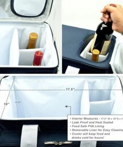 Picnic at Ascot- Ultimate Insulated Picnic Cooler with Service for 4 - Navy 7 Picnic at Ascot- Ultimate Insulated Picnic Cooler with Service for 4 - Navy -Deals Coolers Store unnamed file 1927