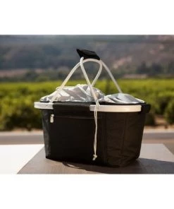 Oniva Metro Basket 19.5qt Collapsible Cooler Tote - Black19.5qt