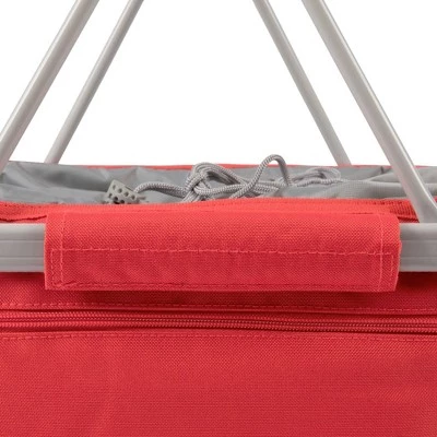 Oniva Metro Basket 19.5qt Collapsible Cooler Tote - Red 6 Oniva Metro Basket 19.5qt Collapsible Cooler Tote - Red - Image 6