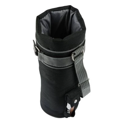 Picnic Time 2qt Wine Sack Cooler Black/Gray 2 Picnic Time 2qt Wine Sack Cooler Black/Gray - Image 2