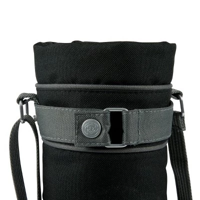 Picnic Time 2qt Wine Sack Cooler Black/Gray 3 Picnic Time 2qt Wine Sack Cooler Black/Gray - Image 3