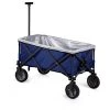 Picnic Time Adventure Wagon Elite Folding Wagon with Liner 183qt Cooler - Navy