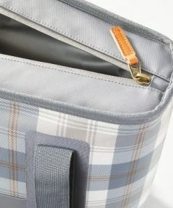Hearth & Hand With Magnolia Portable 19qt Insulated Fall Tartan Plaid Backpack Cooler Blue/Gray/Cream - Hearth & Hand™ with Magnolia -Deals Coolers Store unnamed file 2208