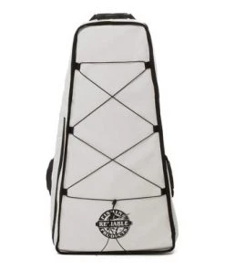 Reliable Fishing Products 20 Inch Tall by 36 Inch Long UV Proof Insulated Kayak Cooler and Kill Bag for Fresh Catches with Carrying Handles, White