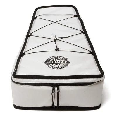 Reliable Fishing Products 20 Inch Tall by 36 Inch Long UV Proof Insulated Kayak Cooler and Kill Bag for Fresh Catches with Carrying Handles, White 2 Reliable Fishing Products 20 Inch Tall by 36 Inch Long UV Proof Insulated Kayak Cooler and Kill Bag for Fresh Catches with Carrying Handles, White - Image 2