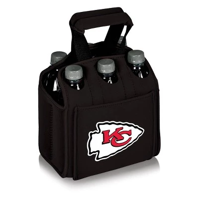 Picnic Time NFL Team Six Pack Beverage Carrier Black - 2.25qt San Francisco 49ers 5 Picnic Time NFL Team Six Pack Beverage Carrier Black - 2.25qt San Francisco 49ers - Image 5